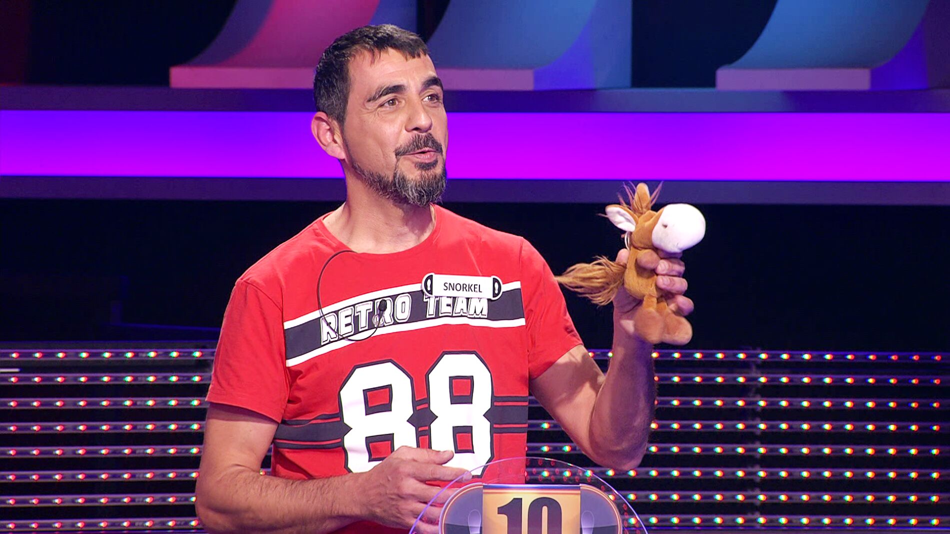 Un premio dedicado a proteger caballos, el bonito detalle de Snorkel en '¡Ahora caigo!'