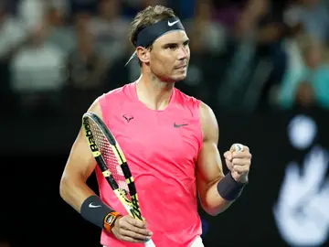 Rafa Nadal, en el Open de Australia Rafa Nadal, en el Open de Australia