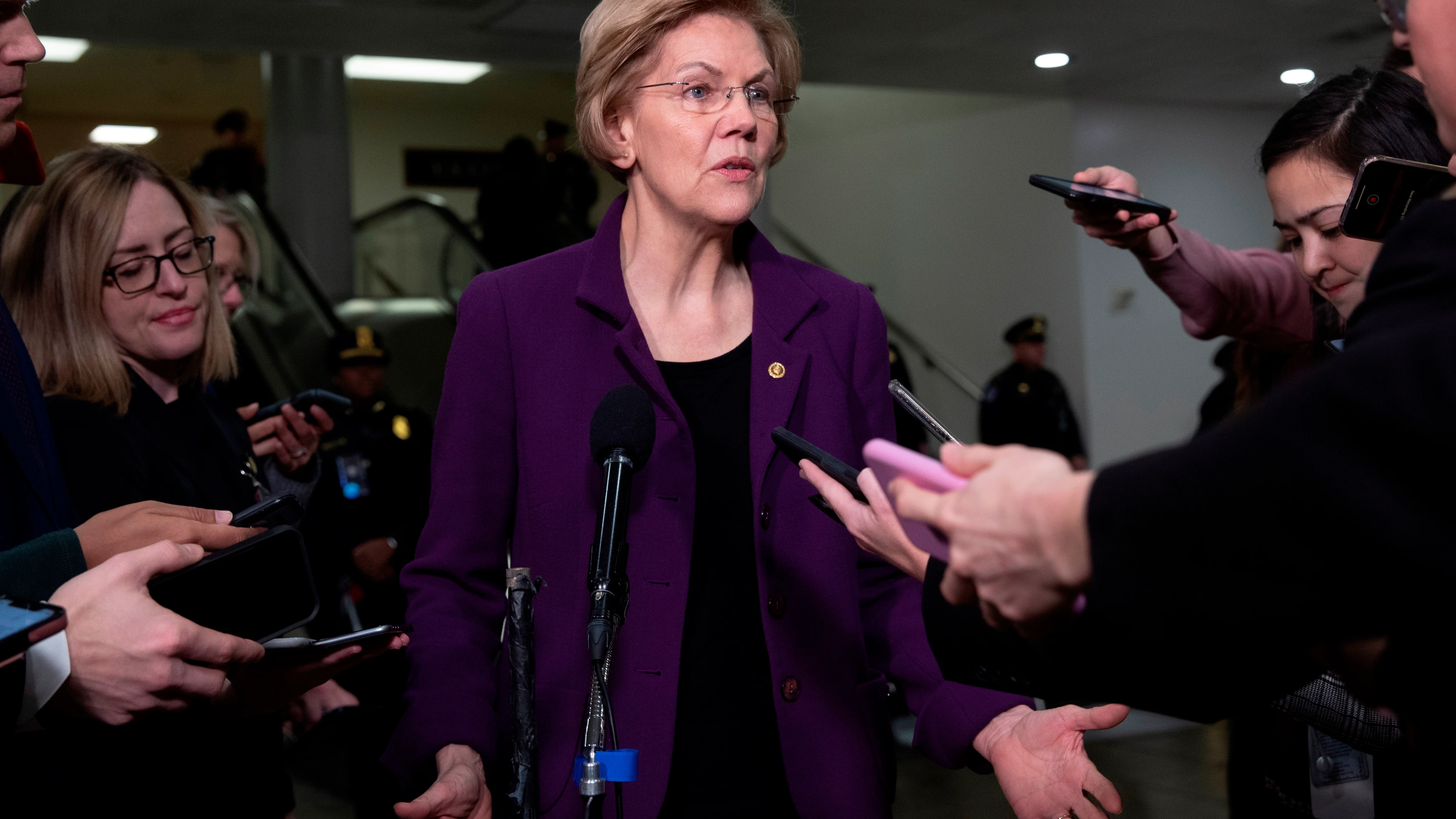 La aspirante demócrata Elizabeth Warren. La aspirante demócrata Elizabeth Warren.