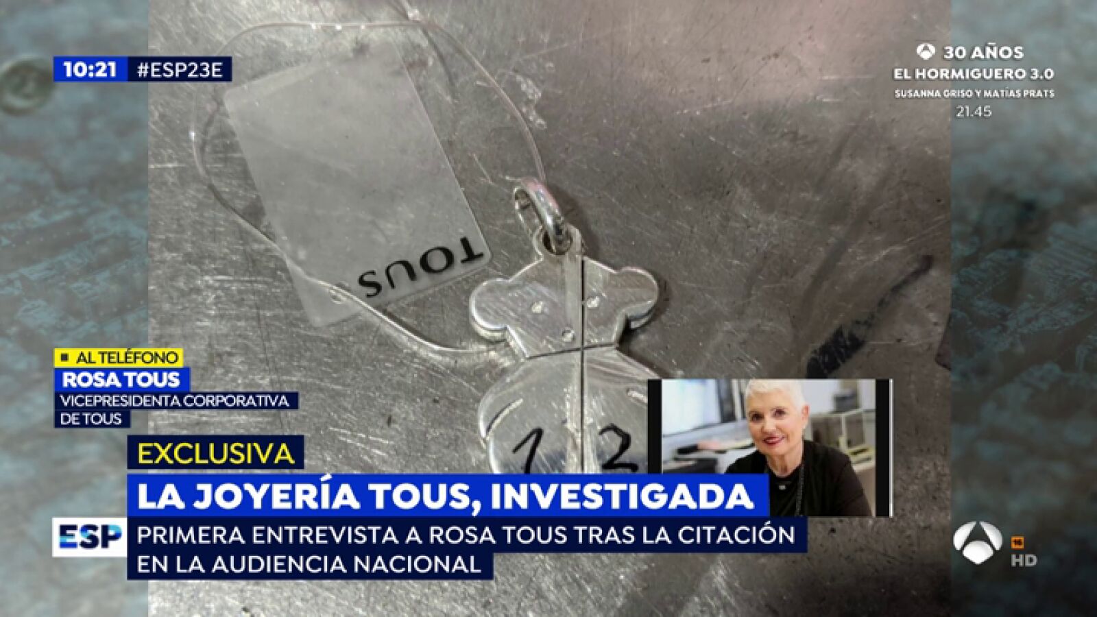 Rosa Tous rompe su silencio tras la denuncia: 
