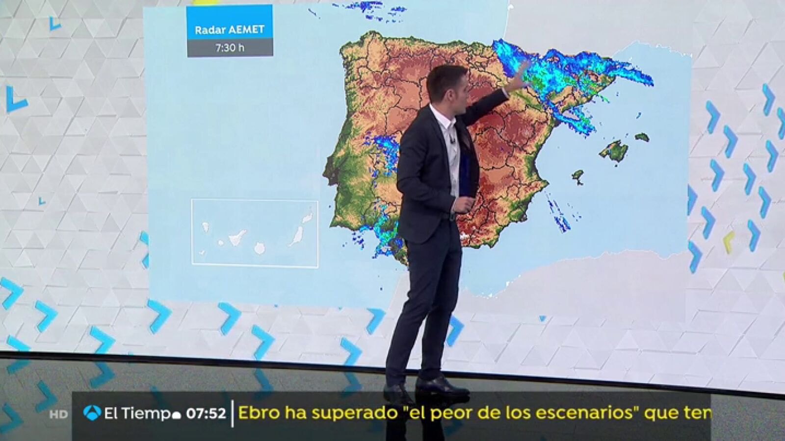 Remite la borrasca 'Gloria' con la entrada de un frente que dejará lluvias en Andalucía