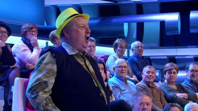 El hombre del Tirol de '¡Ahora caigo!' sorprende 'cantando' ópera 