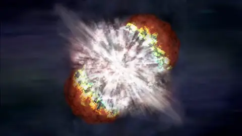 Aclarado el explosivo origen de una supernova superluminosa Aclarado el explosivo origen de una supernova superluminosa