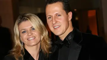 Corinna y Michael Schumacher en 2006 Corinna y Michael Schumacher en 2006