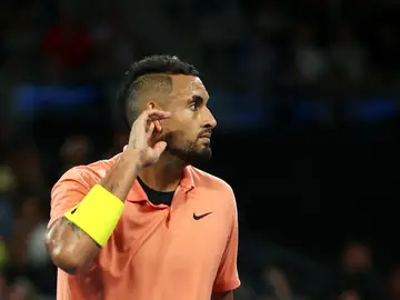 Nick Kyrgios, en un partido Nick Kyrgios, en un partido