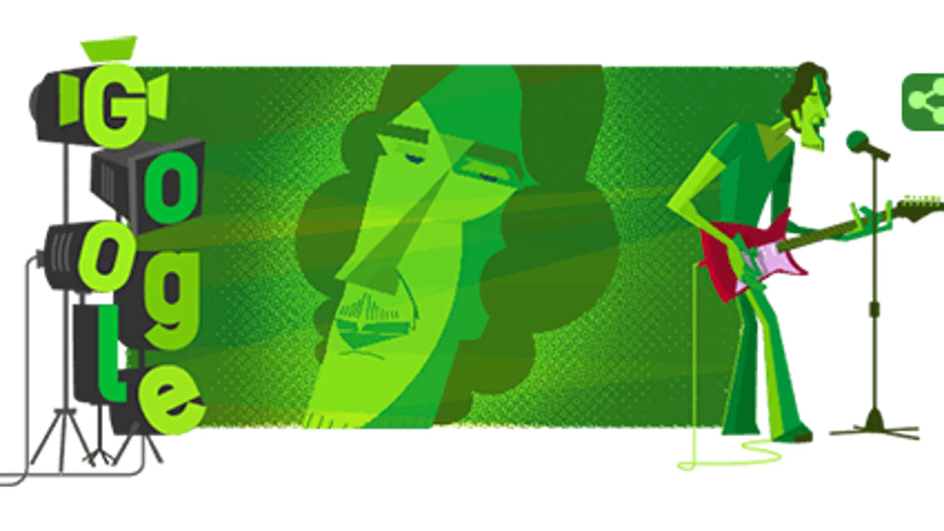 Google homenajea a Spinetta Google homenajea a Spinetta