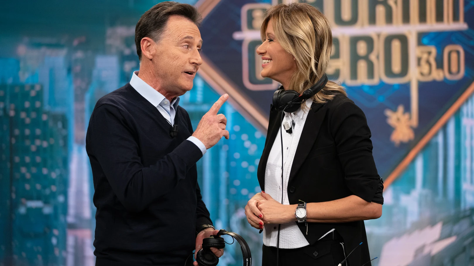 Susanna Griso y Matías Prats se enfrentan al teléfono escacharrado de Carlos Latre Susanna Griso y Matías Prats se enfrentan al teléfono escacharrado de Carlos Latre