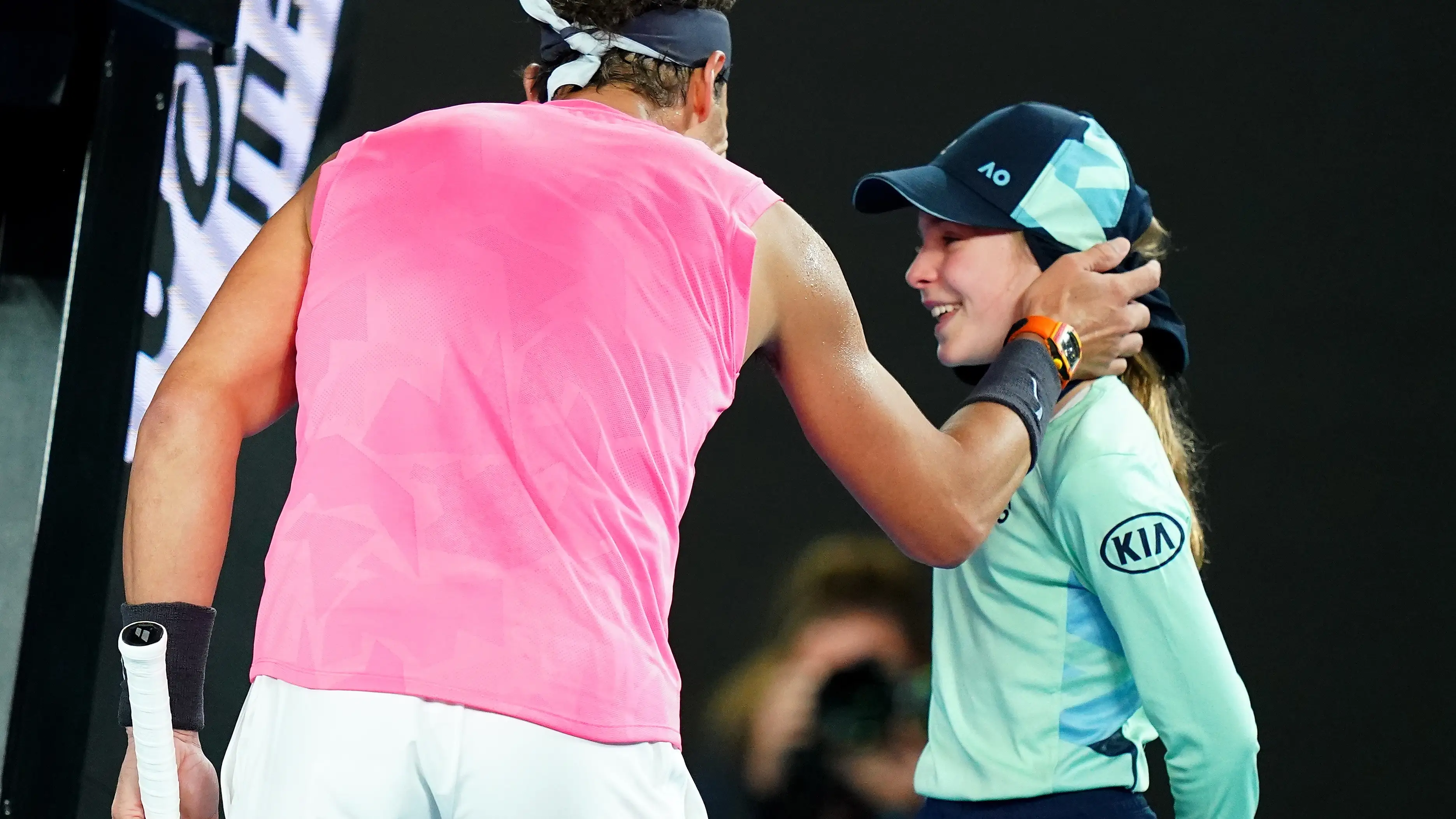 Nadal en el Open de Australia