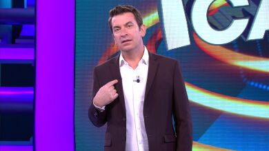 Arturo Valls admite en '¡Ahora caigo!' sus celos por Juanra Bonet 