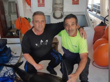 Javier y Ángel, dos de los marineros desaparecidos