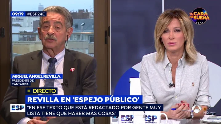 Miguel Ángel Revilla: "La Constitución para los independentistas es como un crucifijo para un vampiro"