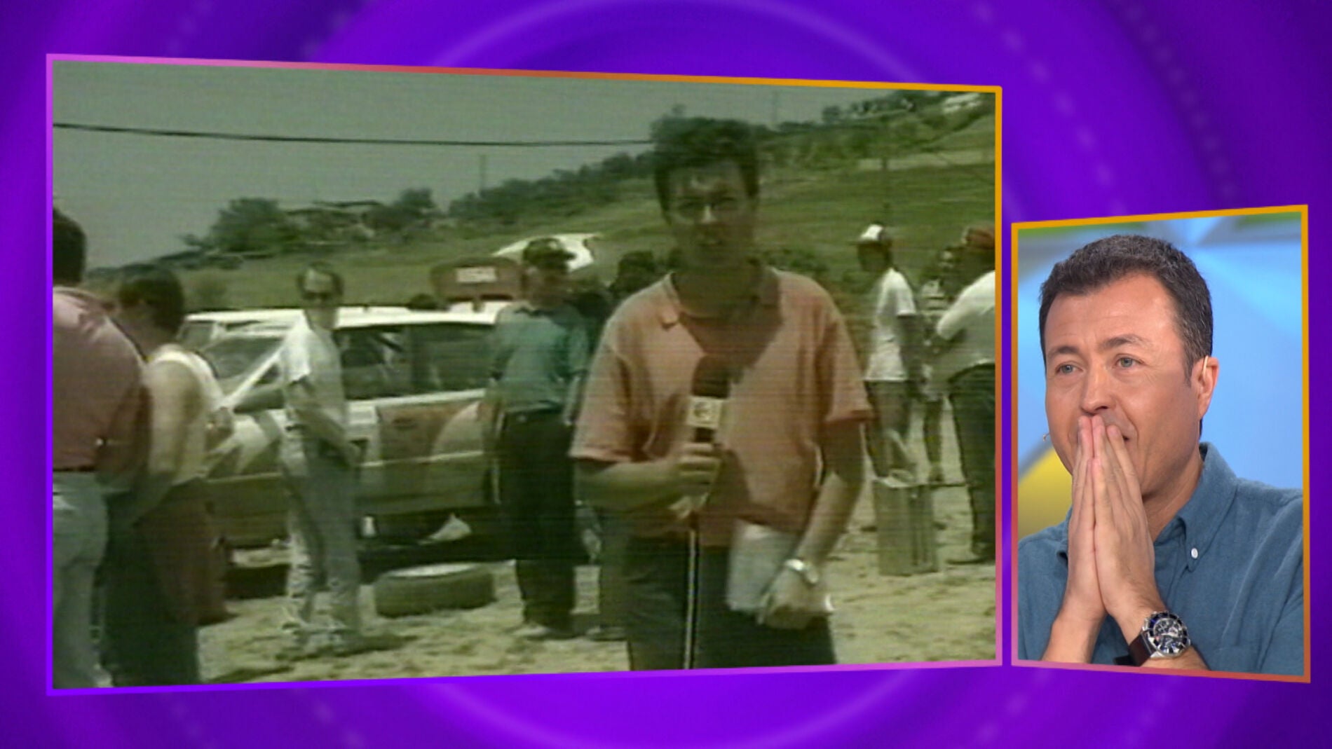 Las emotivas primeras im&aacute;genes de Manu S&aacute;nchez en Antena 3: "&iexcl;Qu&eacute; mono!"