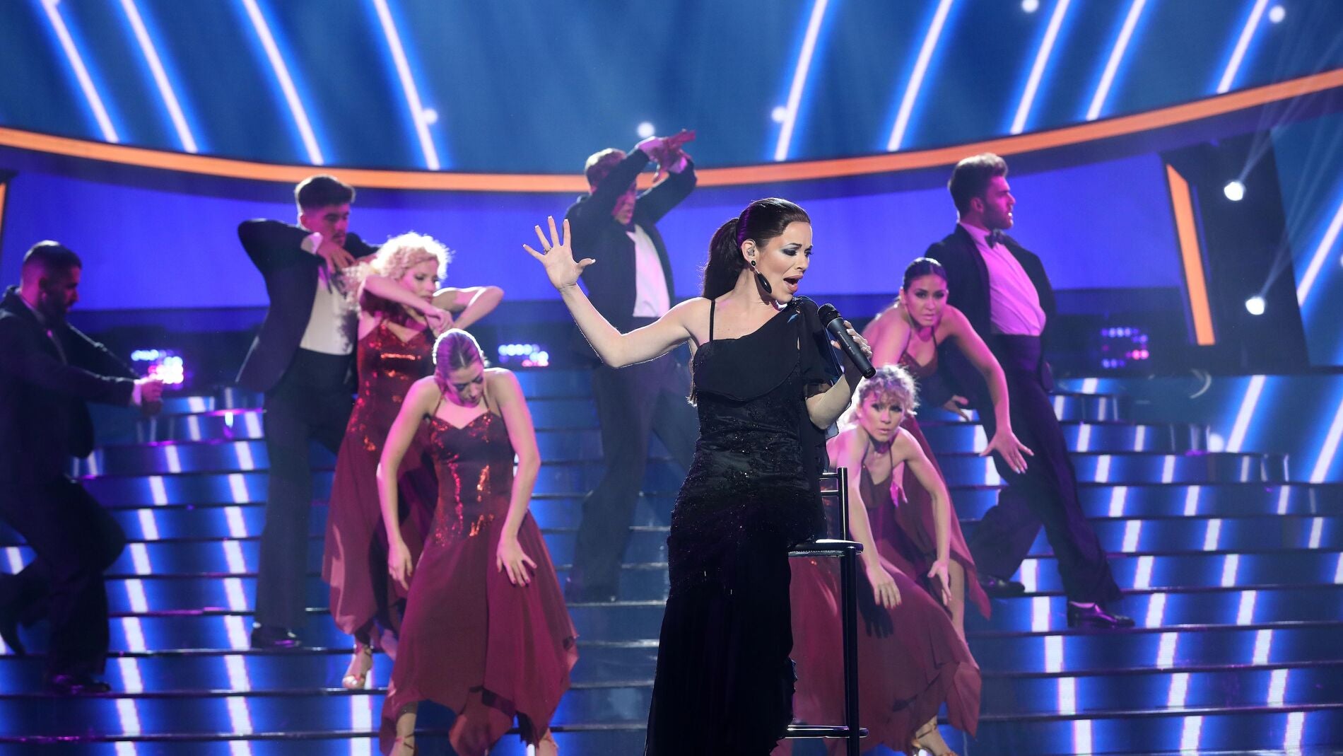 María Isabel disfruta en ‘Así fue’ como Isabel Pantoja