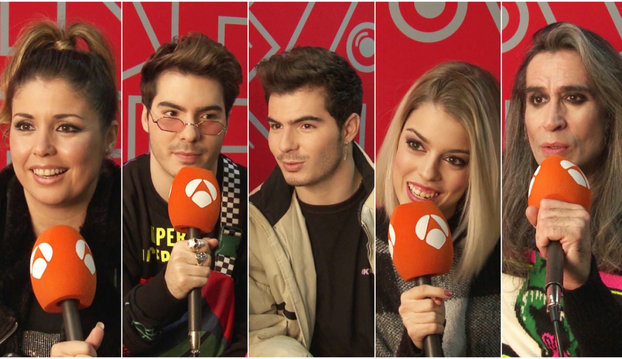Los concursantes de 'Tu cara me suena' analizan su evolución en el programa Los concursantes de 'Tu cara me suena' analizan su evolución en el programa
