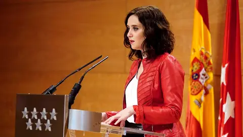 La presidenta de la Comunidad de Madrid, Isabel Díaz Ayuso La presidenta de la Comunidad de Madrid, Isabel Díaz Ayuso