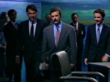 Antena 3 emitió en 1993 el primer debate de la democracia entre Felipe González y José María Aznar