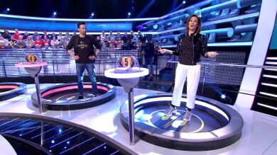 ¿Caerías por la trampilla? Silvia Jato contra Pepón Nieto, el duelo final en el especial 30 años de Antena 3 en '¡Ahora caigo!'