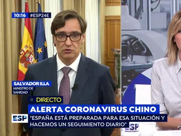 Salvador Illa, ministro de Sanidad. Salvador Illa, ministro de Sanidad.