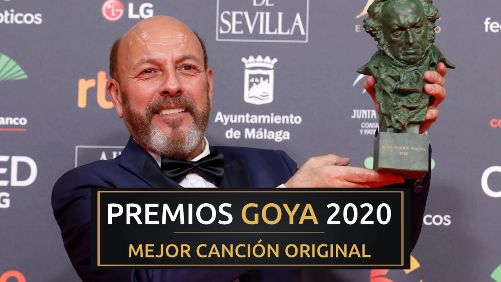 Premios Goya 2020: Javier Ruibal, mejor canción original por 'Intemperie' en los Goya Premios Goya 2020: Javier Ruibal, mejor canción original por 'Intemperie' en los Goya