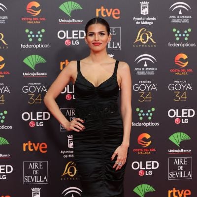 Sara Sálamo, espectacular con un diseño negro