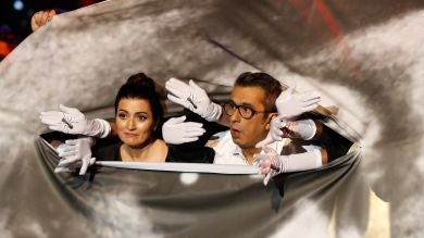 Andreu Buenafuente y Silvia Abril abren la noche de los Goya 2020 con un rap sobre el cine