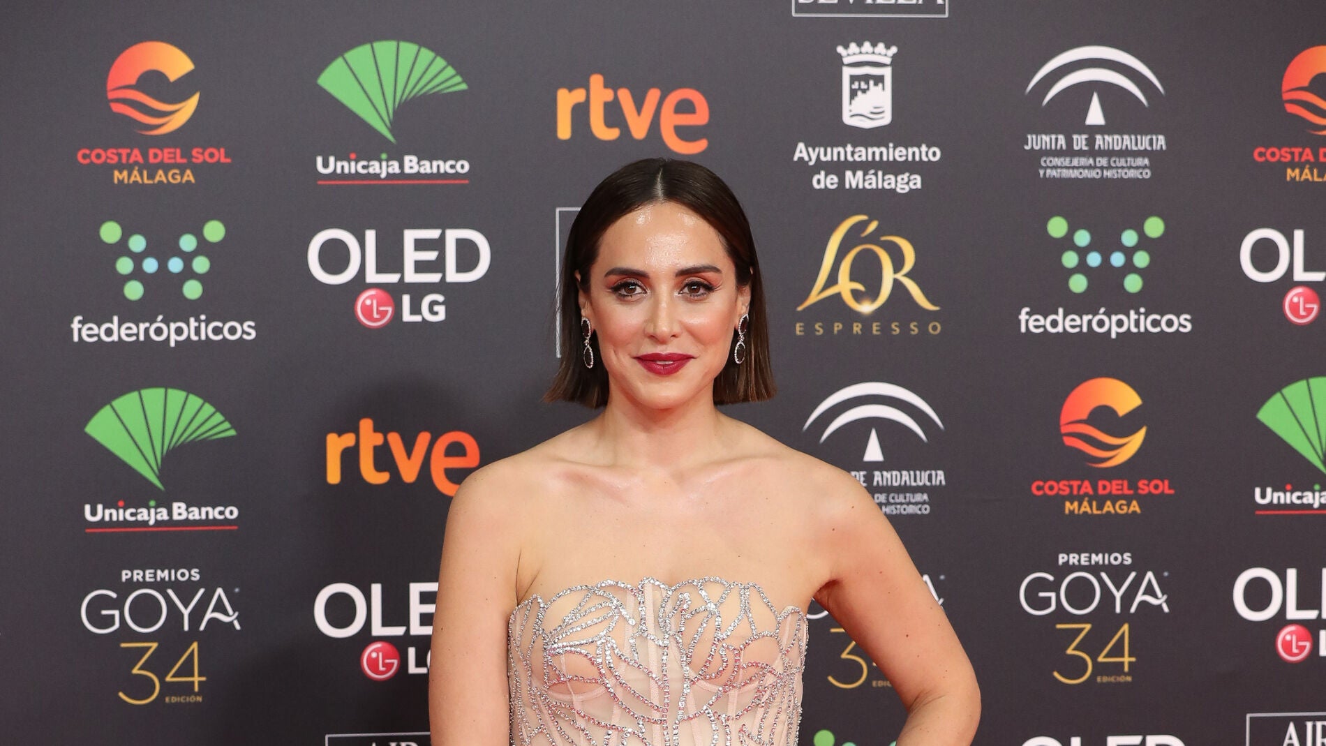 Tamara Falcó, muy elegante
