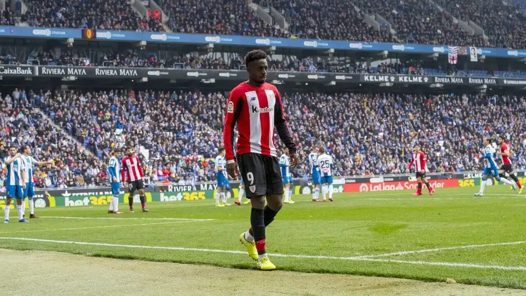 I&ntilde;aki Williams, durante el partido ante el Espanyol