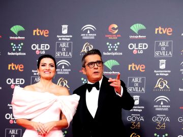 Los presentadores de la Gala de los Premios Goya 2020, Silvia Abril y Andreu Buenafuente