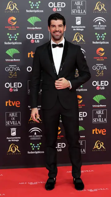 Miguel Ángel Muñoz Alfombra roja Premios Goya 2020