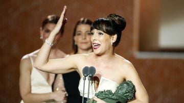 Belén Cuesta recibe el Goya a Mejor Actriz por 'La trinchera infinita' Belén Cuesta recibe el Goya a Mejor Actriz por 'La trinchera infinita'