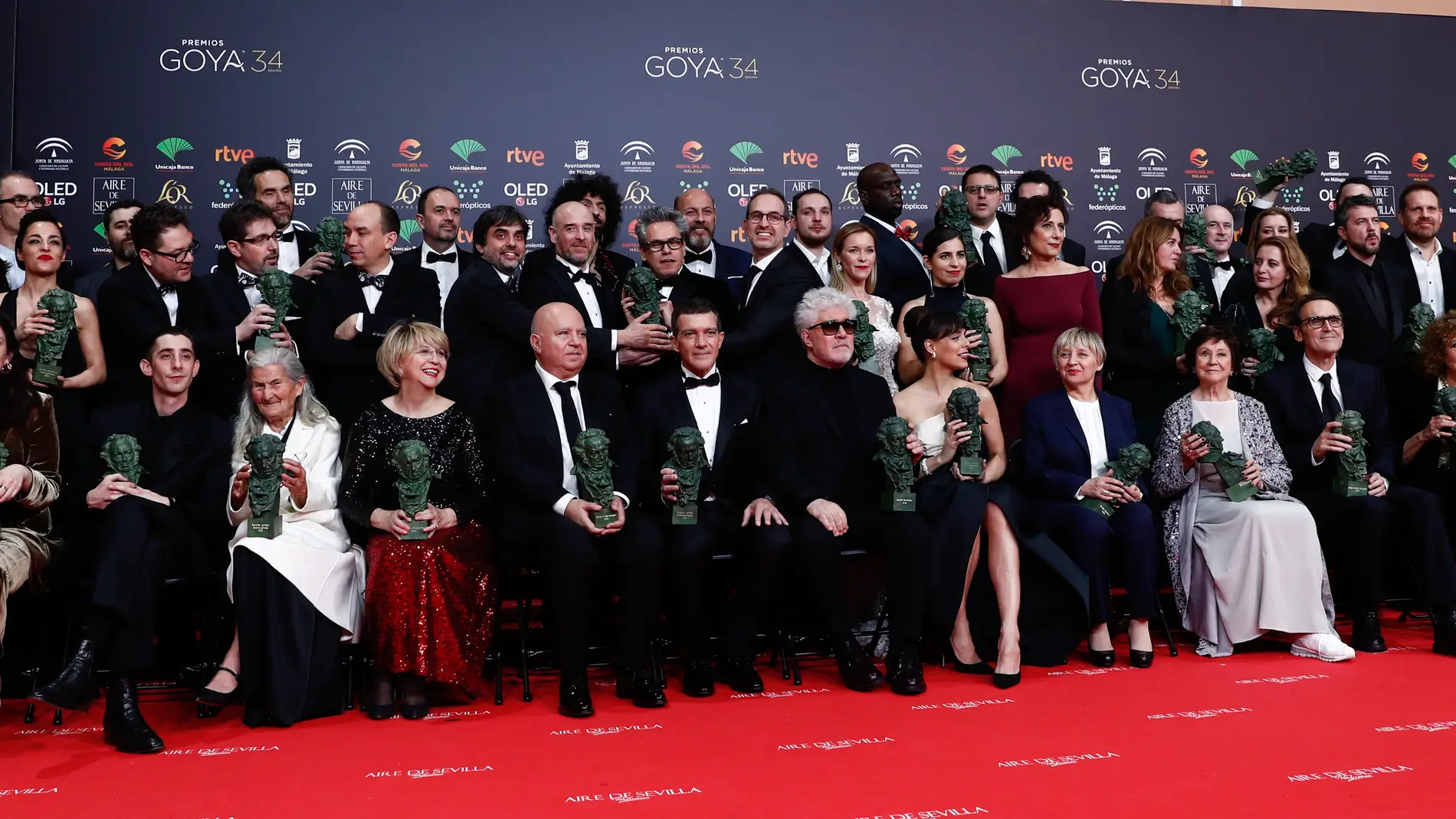Todos los ganadores de los Premios Goya 2020