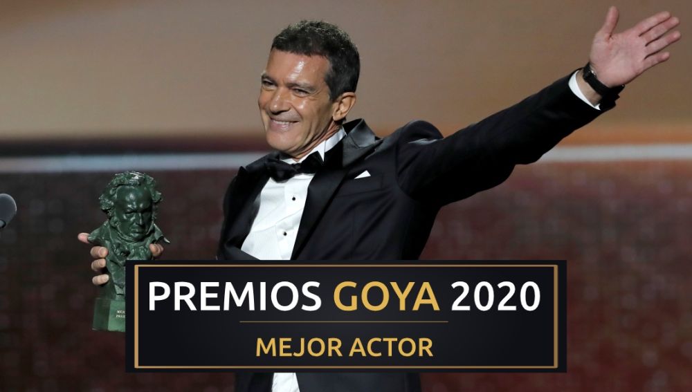 Premios Goya 2020: Antonio Banderas, mejor actor protagonista por 'Dolor y gloria'