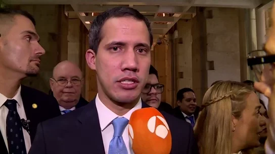 Guaidó confía en el gobierno español para logar el bienestar del pueblo venezolano Guaidó confía en el gobierno español para logar el bienestar del pueblo venezolano