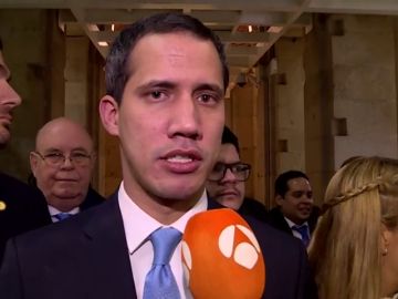 Guaidó confía en el gobierno español para logar el bienestar del pueblo venezolano