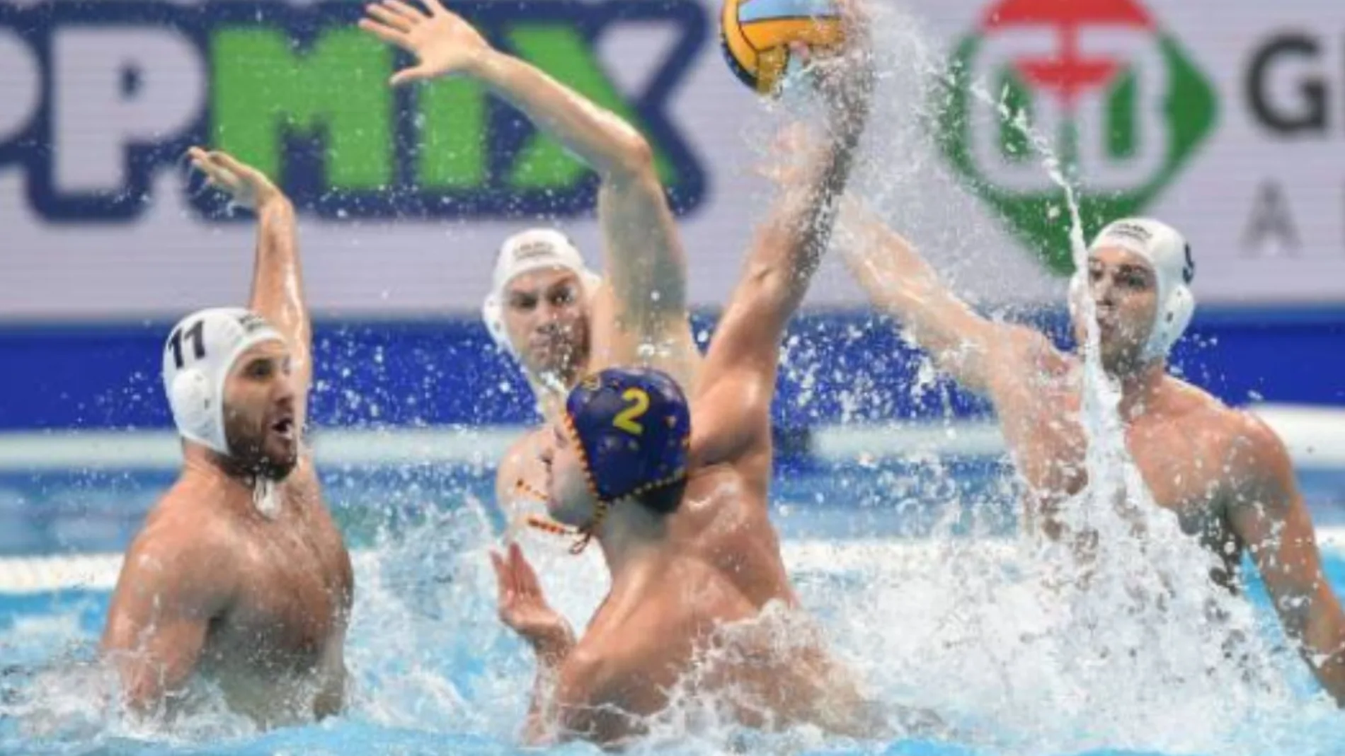 La selección española, durante la final del Europeo La selección española, durante la final del Europeo