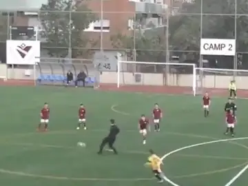 Lamentable acción de un entrenador de prebenjamines Lamentable acción de un entrenador de prebenjamines