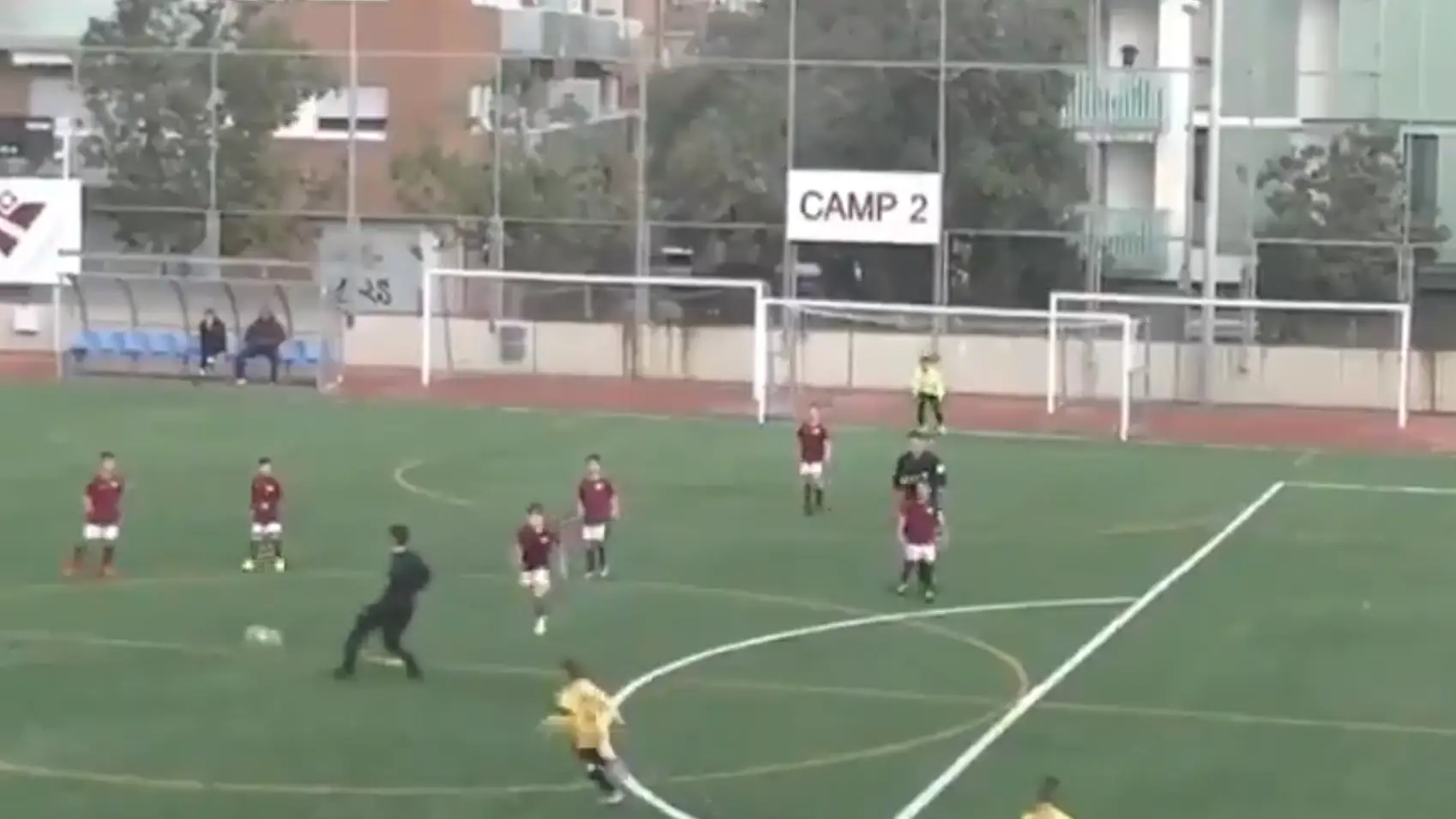 Lamentable acción de un entrenador de prebenjamines Fútbol