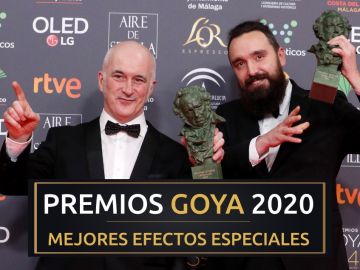 Premios Goya 2020: Mario Campoy e Iñaki Madariaga, mejores efectos especiales por 'El hoyo'