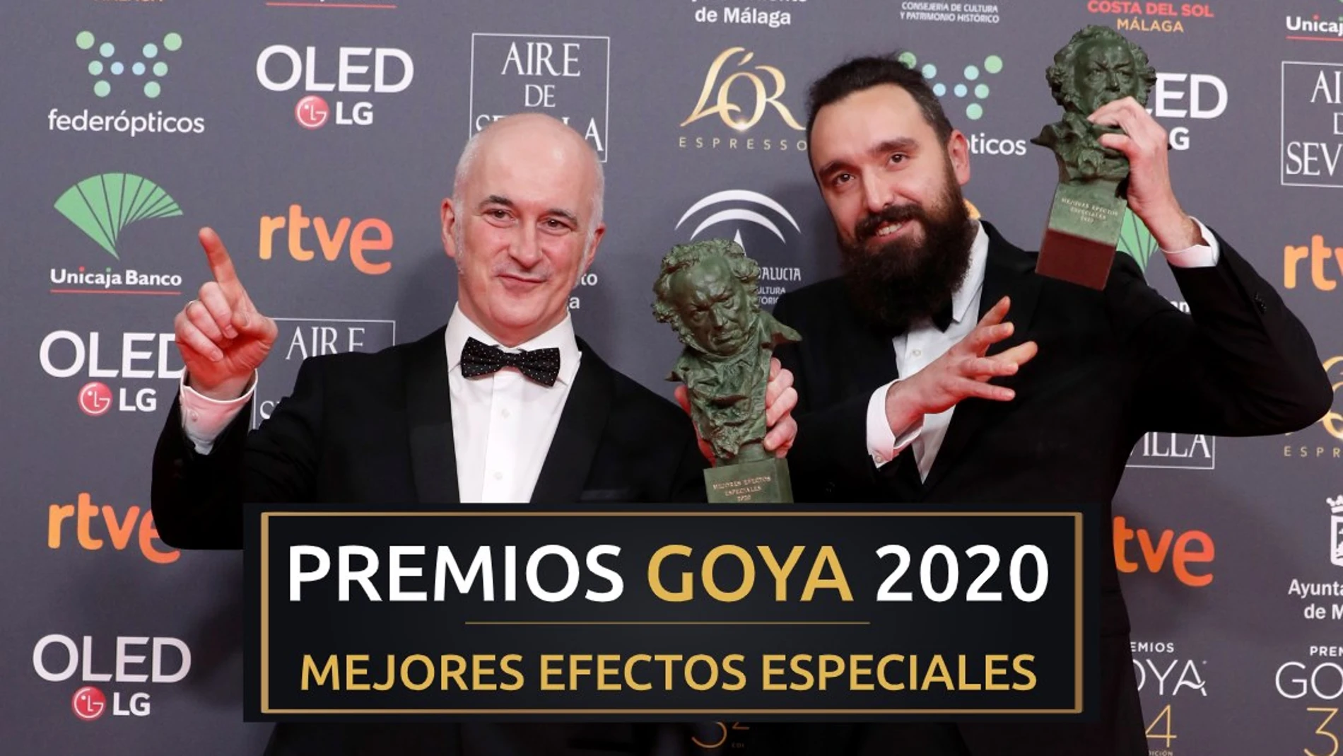 Premios Goya 2020: Mario Campoy e Iñaki Madariaga, mejores efectos especiales por 'El hoyo' Premios Goya 2020: Mario Campoy e Iñaki Madariaga, mejores efectos especiales por 'El hoyo'