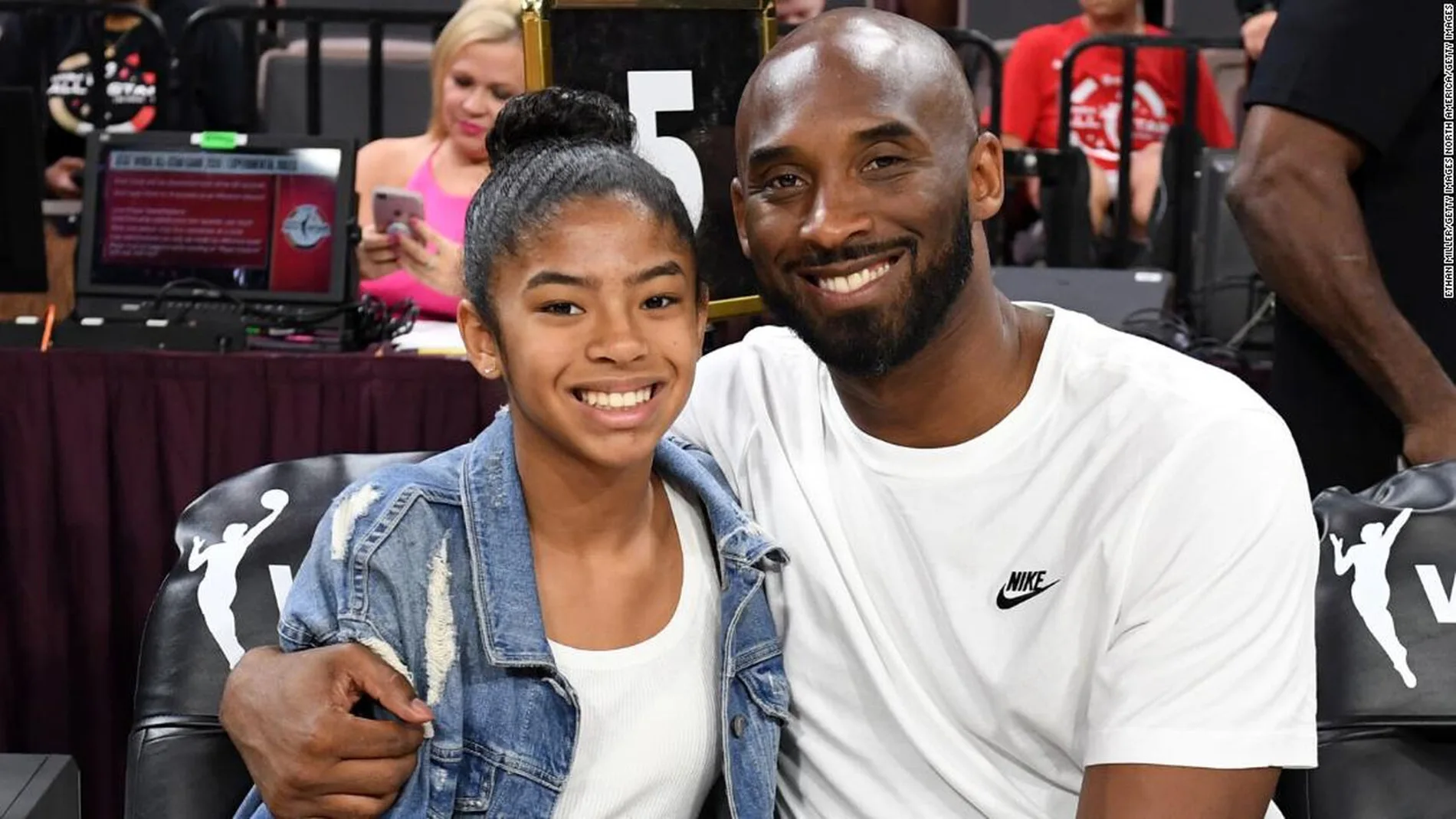 Gianna Bryant, hija de Kobe Bryant. Gianna Bryant, hija de Kobe Bryant.