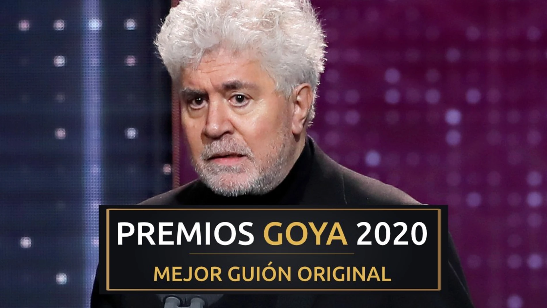 Premios Goya 2020: Pedro Almodóvar, mejor guión original por 'Dolor y gloria' Premios Goya 2020: Pedro Almodóvar, mejor guión original por 'Dolor y gloria'
