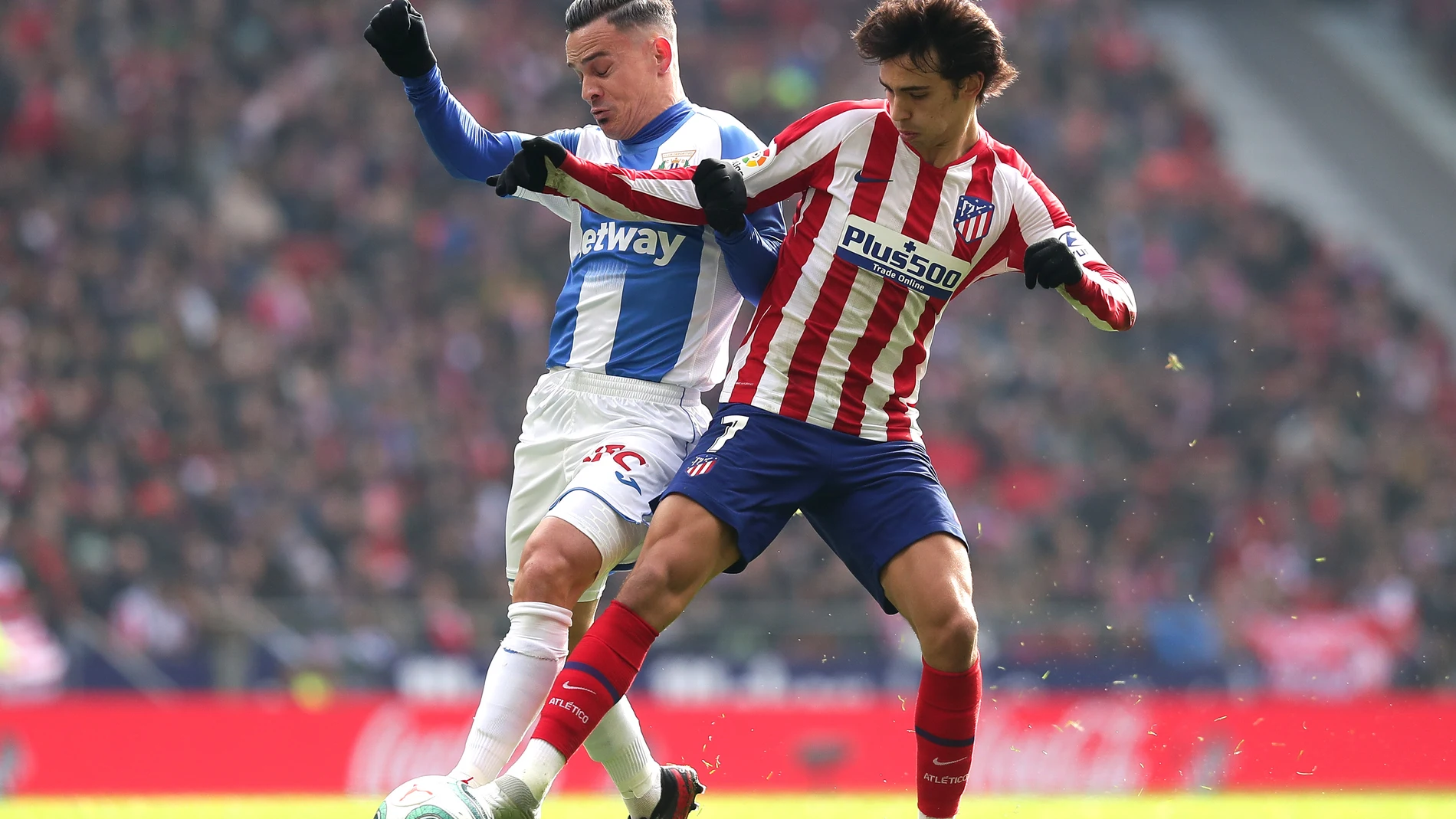 Joao Félix disputa la posesión en el partido ante el Leganés Joao Félix disputa la posesión en el partido ante el Leganés