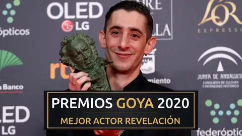 Premios Goya 2020: Enric Auquer, mejor actor revelación por 'Quien a hierro mata' Premios Goya 2020