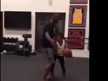 Kobe Bryant y su hija Gianna Kobe Bryant y su hija Gianna