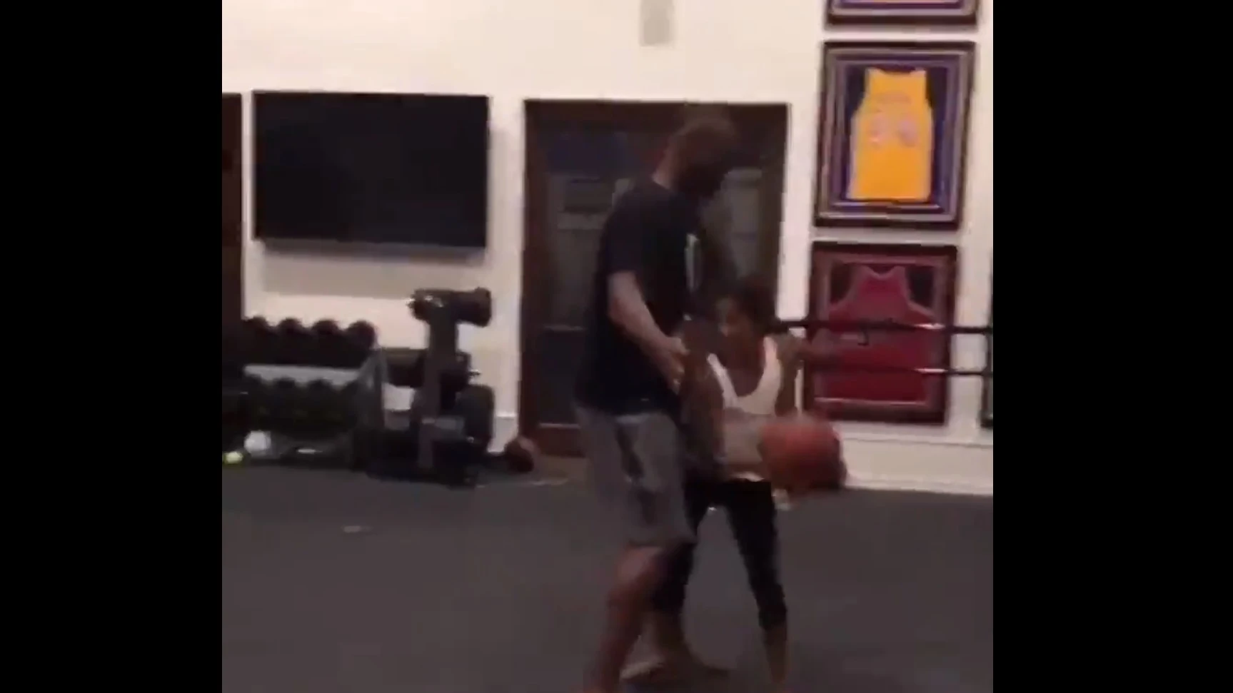 Kobe Bryant y su hija Gianna Kobe Bryant y su hija Gianna