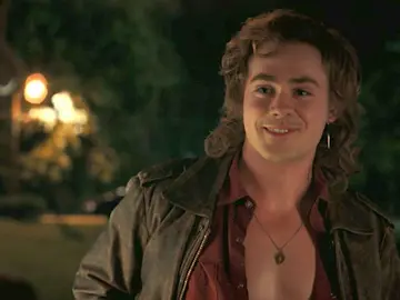 Dacre Montgomery en 'Stranger Things' Dacre Montgomery en 'Stranger Things'