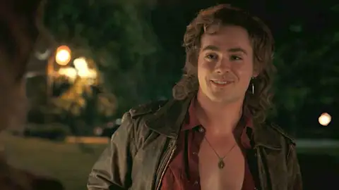 Dacre Montgomery en 'Stranger Things' Dacre Montgomery en 'Stranger Things'