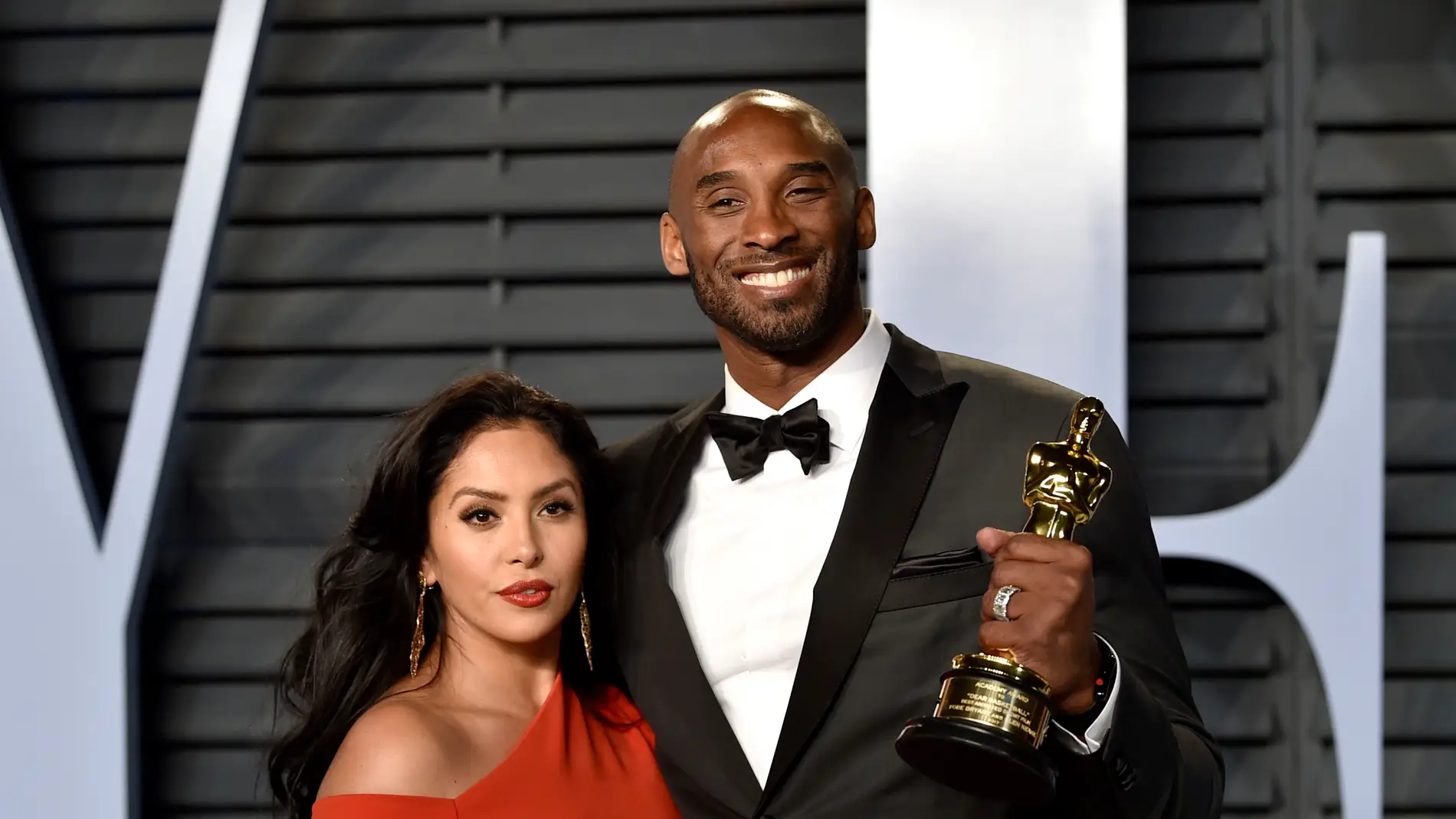 Kobe Bryant junto a su mujer, Vanessa Laine 