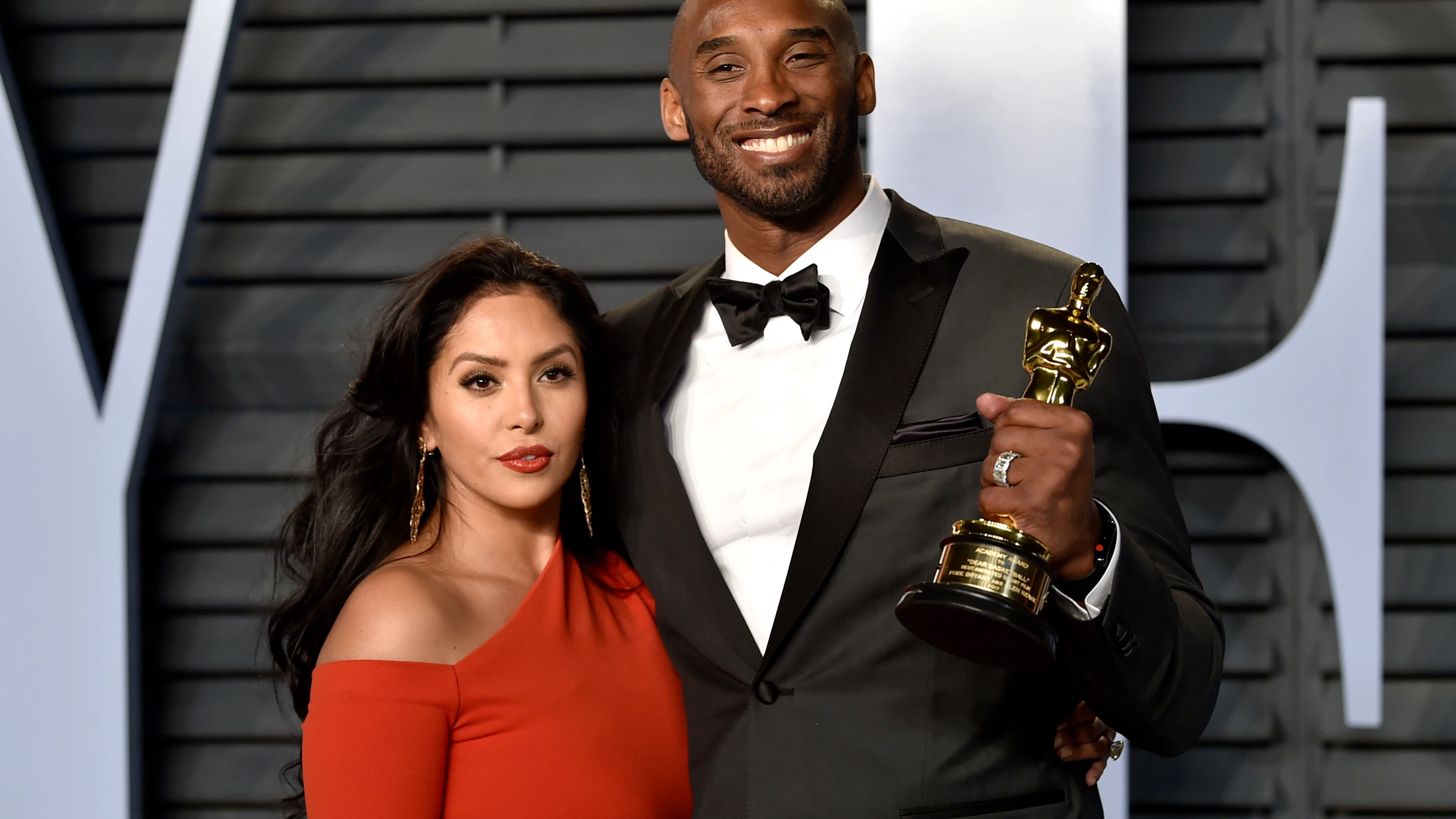 Kobe Bryant junto a su mujer, Vanessa Laine 