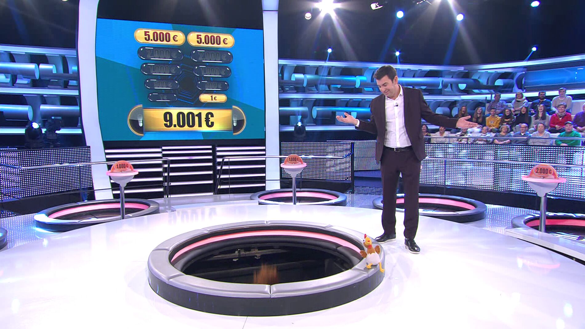 El terrible fallo de &Aacute;ngeles en '&iexcl;Ahora caigo!' con un m&iacute;tico jugador de baloncesto espa&ntilde;ol
